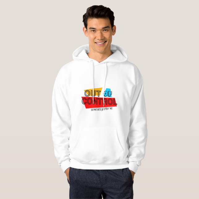 Sudadera Fuera de Control – Declaración de Tipografía Negri (Anverso completo)