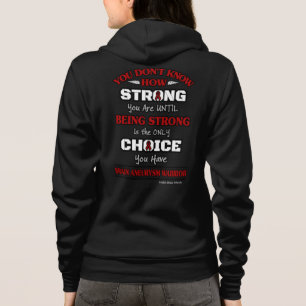 Sudadera Fuerte/Elección... Aneuralismo cerebral
