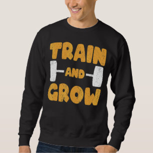 Sudadera Fuerte Entrenamiento Y Crecimiento De La Construcc
