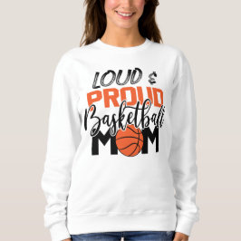Sudadera fuerte orgullo deportes de baloncesto Mamá arte pa