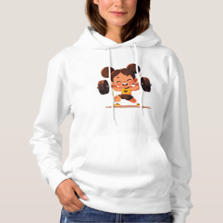 Sudadera Fuerte potencia Chica - Hoodie de elevación de pes