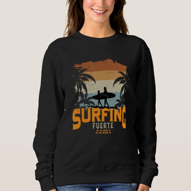 Sudadera Fuerte Surfing 2 (Anverso)