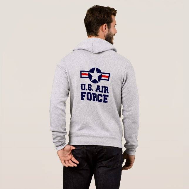 Sudadera Fuerza Aérea Militar Hoodie para Hombres (Reverso completo)