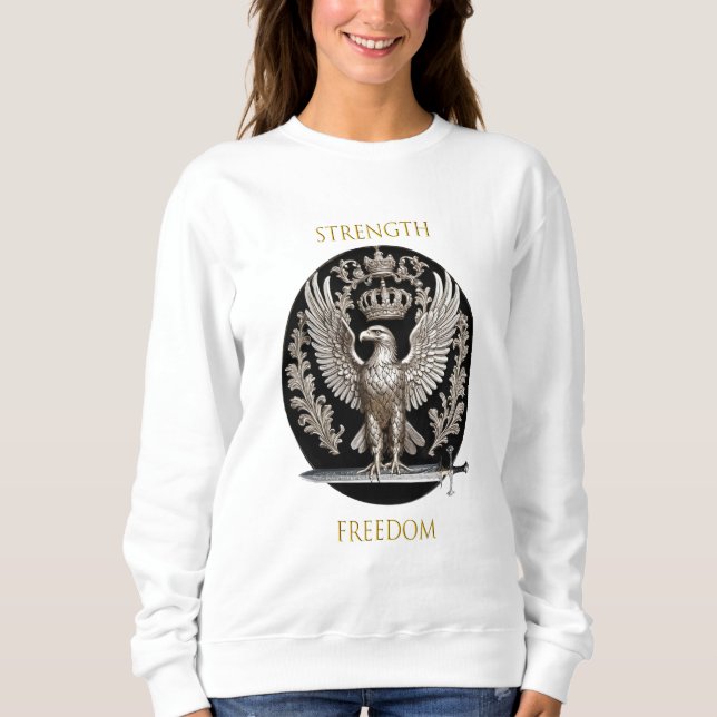 Sudadera Fuerza Águila y libertad (Anverso)
