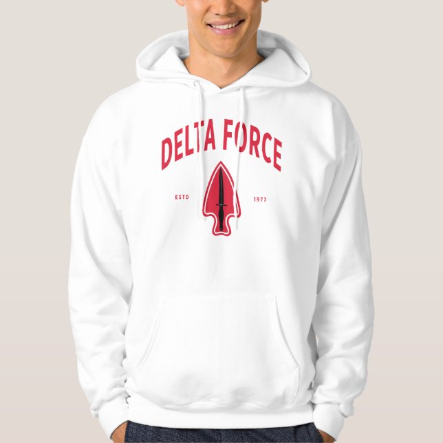 Sudadera Fuerza Delta - Fuerzas Especiales de los Estados U (Anverso)