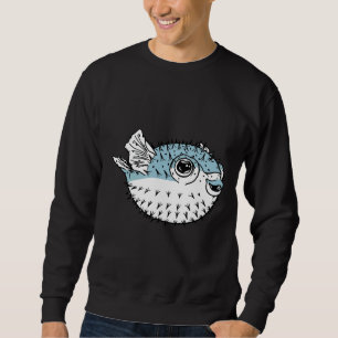 Sudadera Fugu Cute Mortal Porcupinefish Pufferfish F