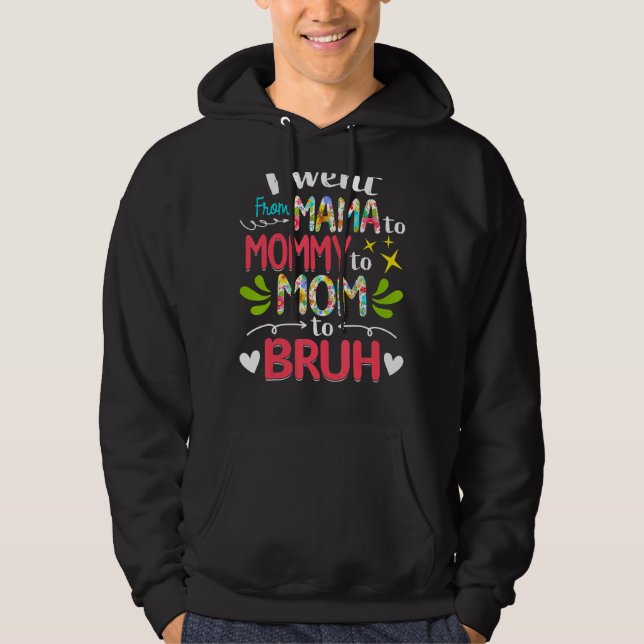 Sudadera Fui De Mamá A Mamá A Mamá A Madres Brujas. (Anverso)