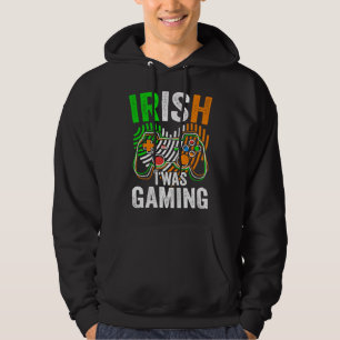 Sudadera Fui jugando irlandés Día de San Patricio Chicos Ju