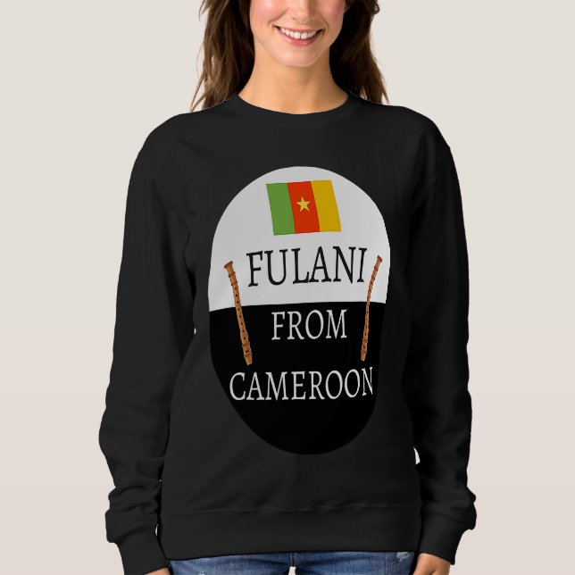 Sudadera Fulani From Cameroon  Culture Islam Fulbe Fula (Anverso)