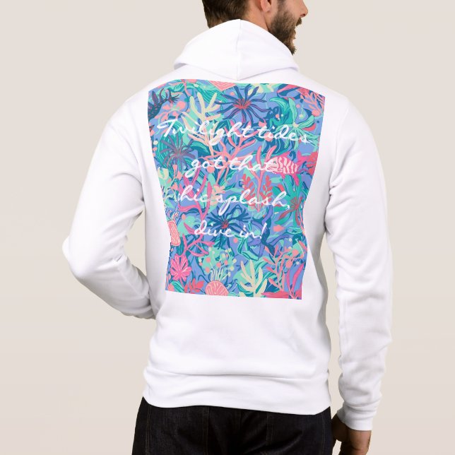 Sudadera Full zip hoodie in stylish graphic (Reverso)