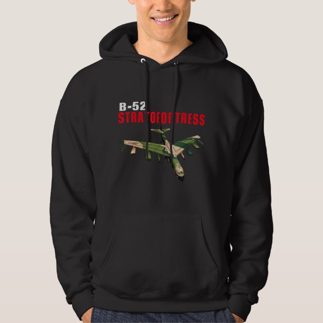 Sudadera Fun American Military Aviation B-52 Stratofortress (Anverso)