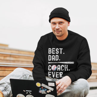 Sudadera Fun Baseball Dad Coach