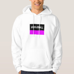 Sudadera Fun Bright Pink Color Block Pickball Textos