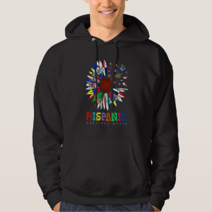 Sudadera Fun Hispanic Heritage Month Banderas de países lat