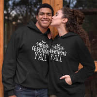 Fun Merry Christmas y the White Typography