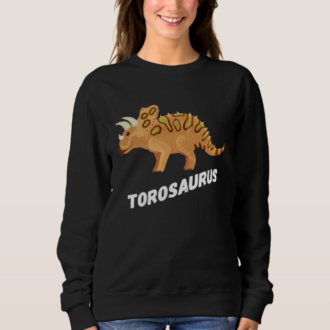 Sudadera Fun Torosaurus Dinosaur (Anverso)