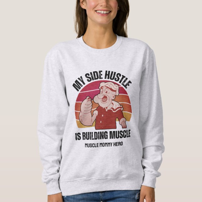 Sudadera Fun Workout Body Building Fitness POPEYE (Anverso)