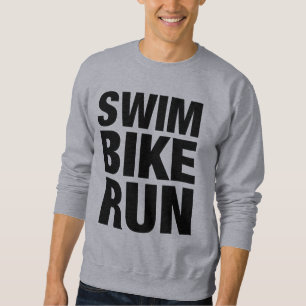 Sudadera Funcionamiento de la bici de la nadada