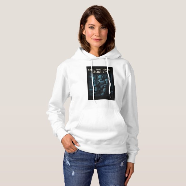Sudadera Funcionando apenas (Anverso completo)