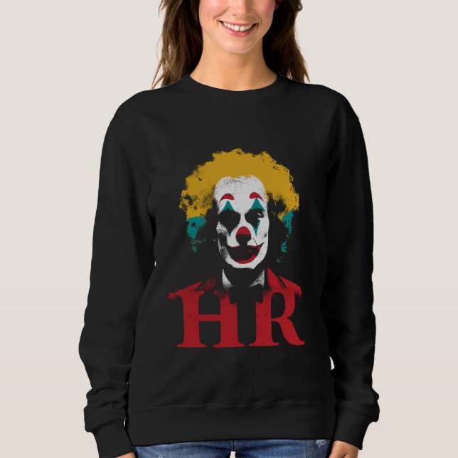 Sudadera Funcionario de Recursos Humanos de Payasos - Diver (Anverso)