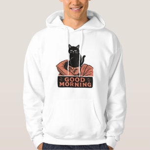 Sudadera Funda para portátil de gato negro sarcástico de li