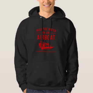 Sudadera Fundido capitán de barco aéreo Cute River Driver B