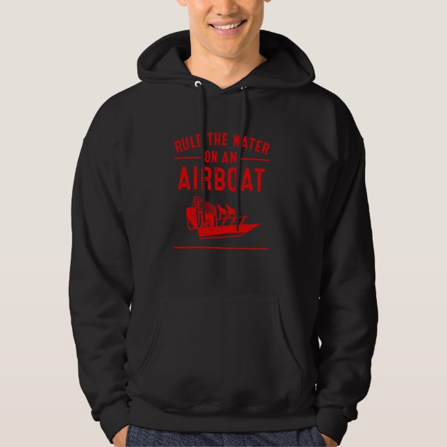 Sudadera Fundido capitán de barco aéreo Cute River Driver B (Anverso)