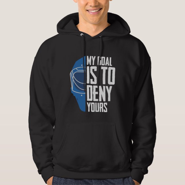Sudadera Fundido portero de hockey sobre hielo de la defens (Anverso)