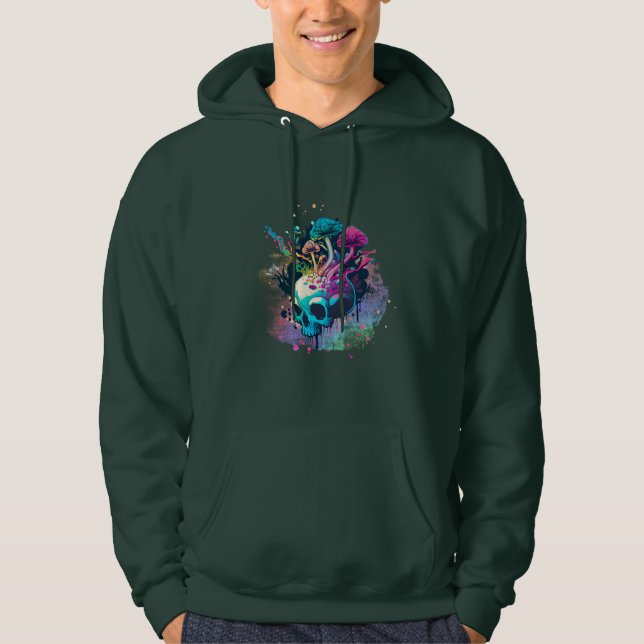 Sudadera Fungi de fantasía (Anverso)
