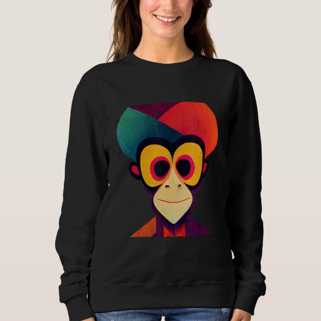 Sudadera Funky Munky Turban Monkey (Anverso)