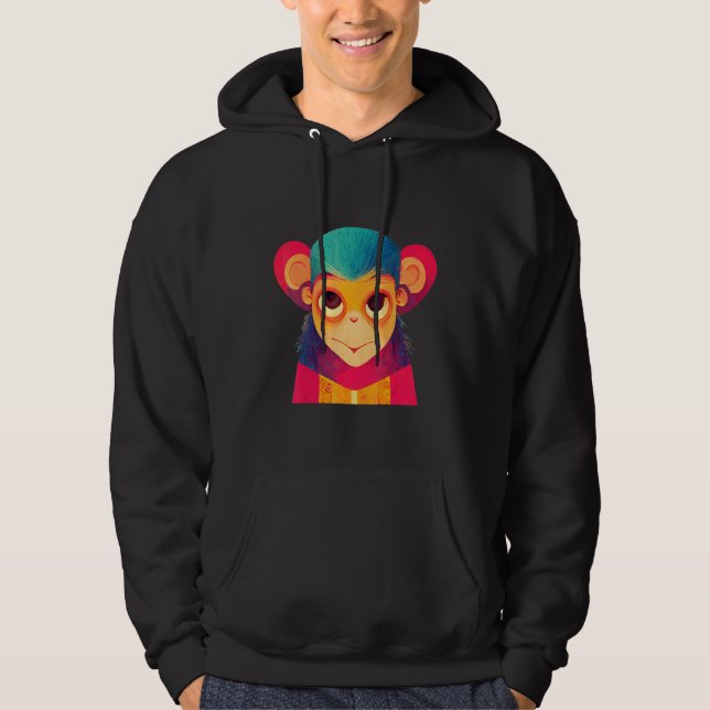 Sudadera Funky Munky Young Monkey (Anverso)