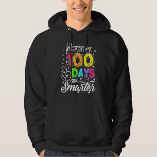 Sudadera Funny 100 Days Smarter Happy 100th Day Of School S