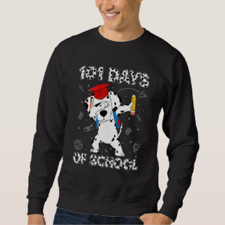 Sudadera Funny 101 Days School Dog Lover Students Teachers 