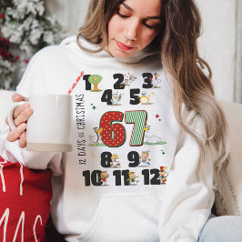 Sudadera Funny 12 Days of Christmas 67 6 7 Six Seven Meme