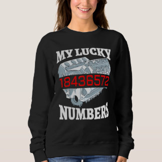 Sudadera Funny 18436572 Auto Mechanic V8 Muscle Car Firing