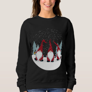 Sudadera Funny 3 nórdicos Navidades de invierno cortan suec