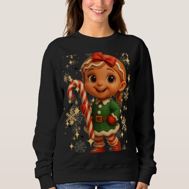 Sudadera Funny 3D Cartoon Ugly Christmas Sweatshirt (Anverso)