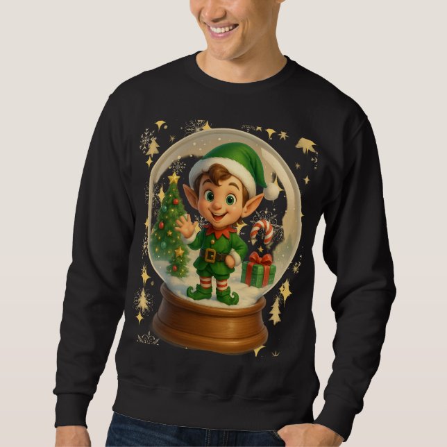 Sudadera Funny 3D Cartoon Ugly Christmas Sweatshirt  (Anverso)