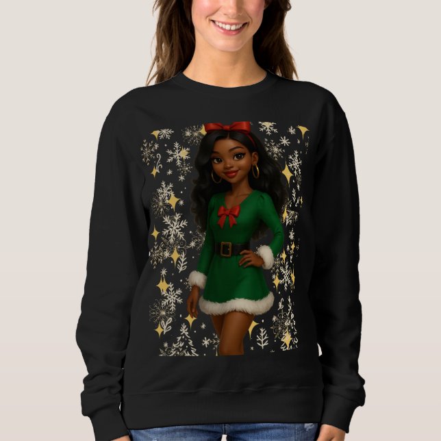Sudadera Funny 3D Cartoon Ugly Christmas Sweatshirt  (Anverso)