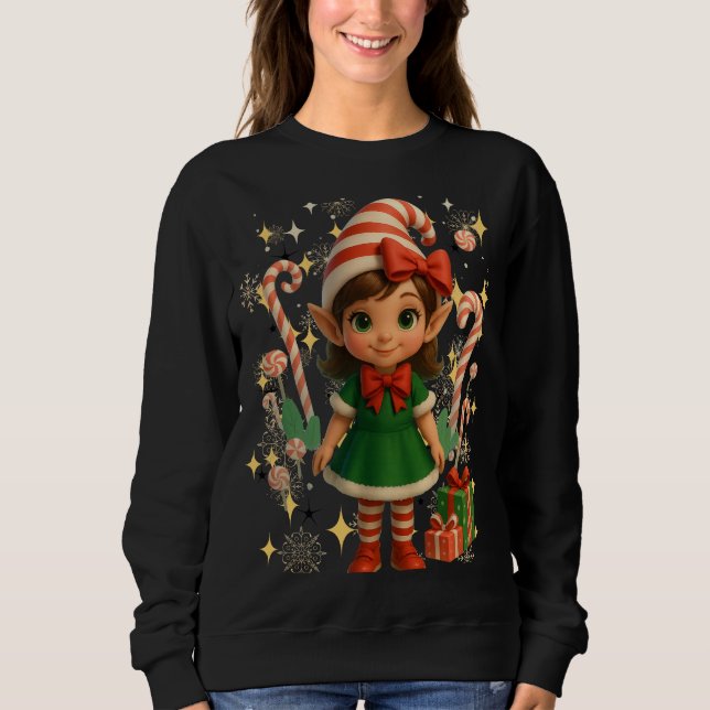 Sudadera Funny 3D Cartoon Ugly Christmas Sweatshirt (Anverso)