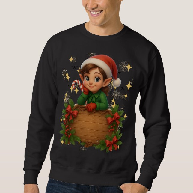 Sudadera Funny 3D Cartoon Ugly Christmas Sweatshirt  (Anverso)