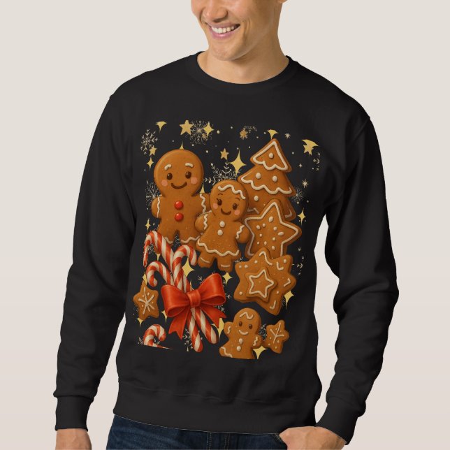 Sudadera Funny 3D Cartoon Ugly Christmas Sweatshirt  (Anverso)