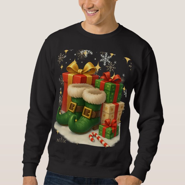 Sudadera Funny 3D Cartoon Ugly Christmas Sweatshirt  (Anverso)