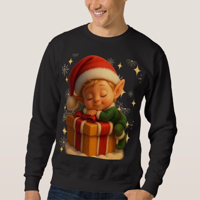 Sudadera Funny 3D Cartoon Ugly Christmas Sweatshirt  (Anverso)