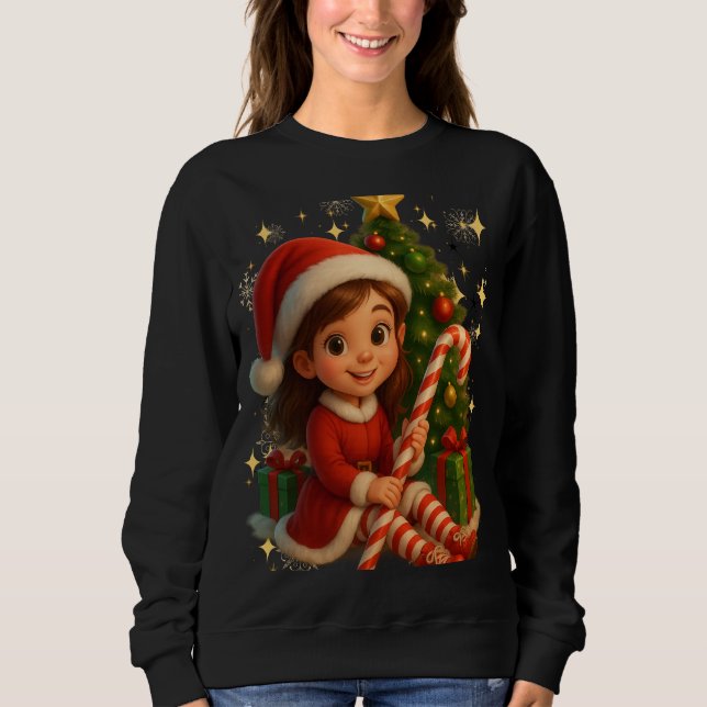 Sudadera Funny 3D Cartoon Ugly Christmas Sweatshirt  (Anverso)