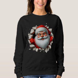 Sudadera Funny 3D Santa Claus Christmas Holiday Design
