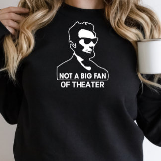 Sudadera Funny Abe Lincoln Black Sweatshirt