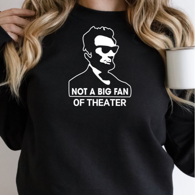 Sudadera Funny Abe Lincoln Black Sweatshirt (Subido por el creador)