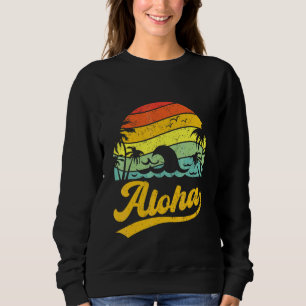Sudadera Funny Aloha Hawaii Palm Tree Beach Vacation Family