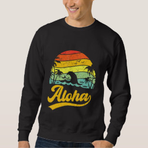 Sudadera Funny Aloha Hawaii Palm Tree Beach Vacation Family